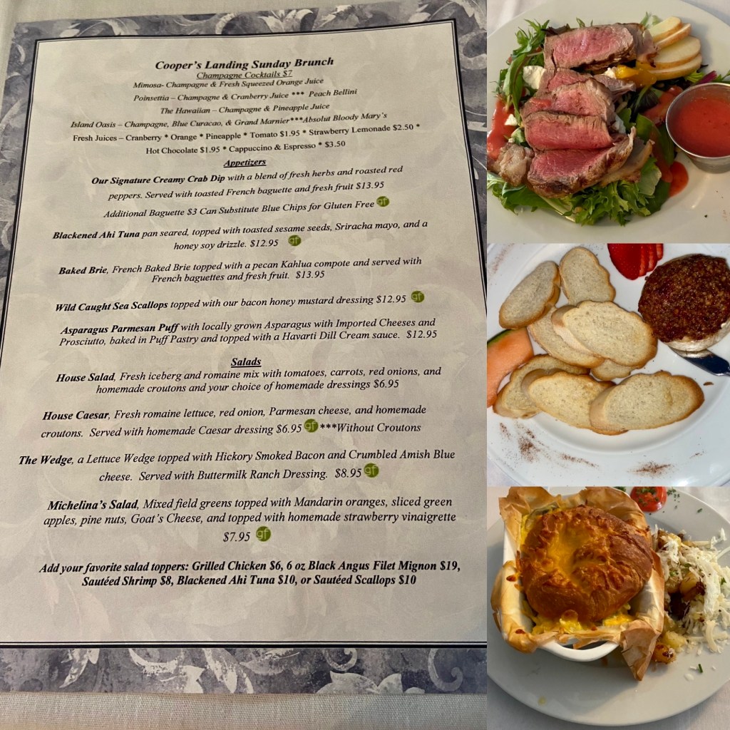 Brunch Coopers’s Landing Clarksville Virginia