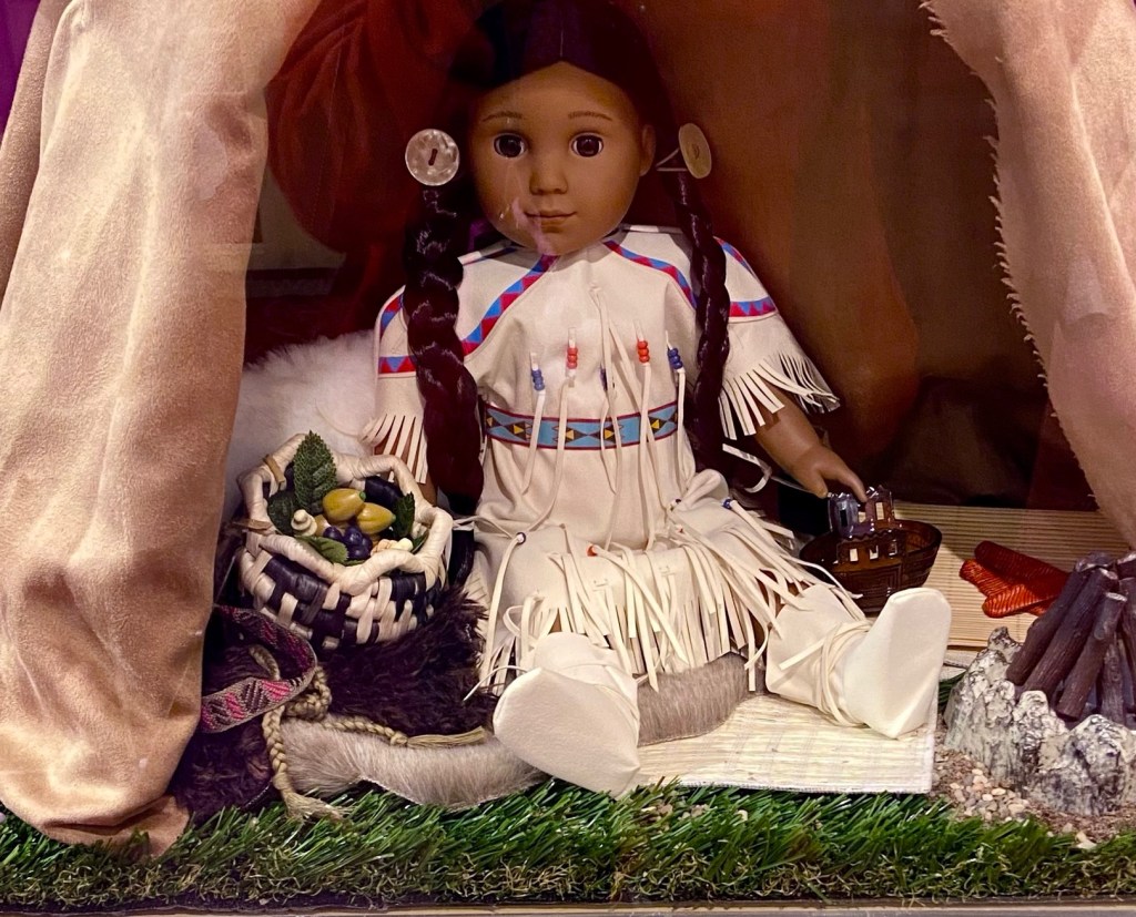 Kaya doll at the American Girl  in Tyson’s Corner Mall