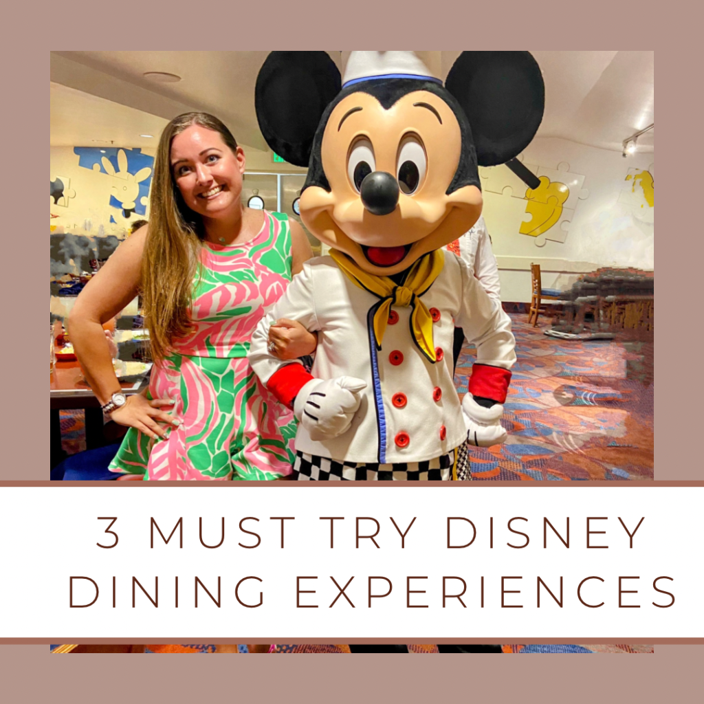 must try Disney dining experiences