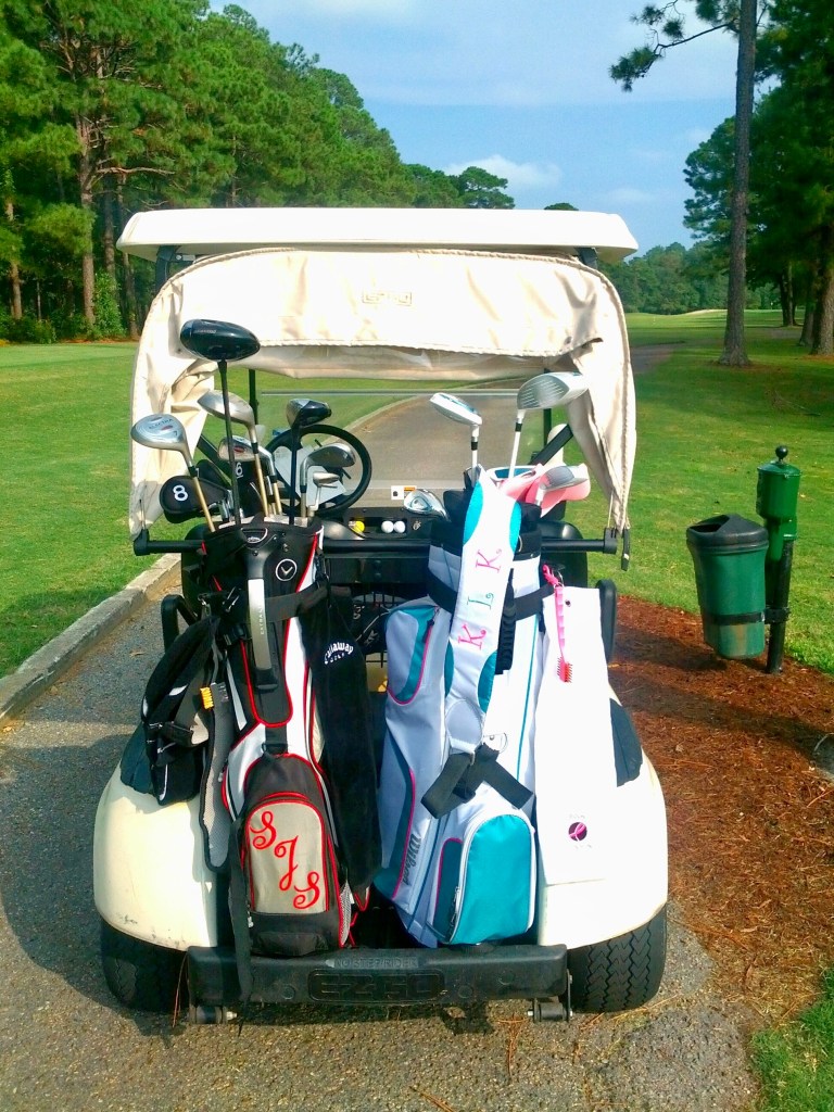 golfing  in Myrtle Beach, South Carolina