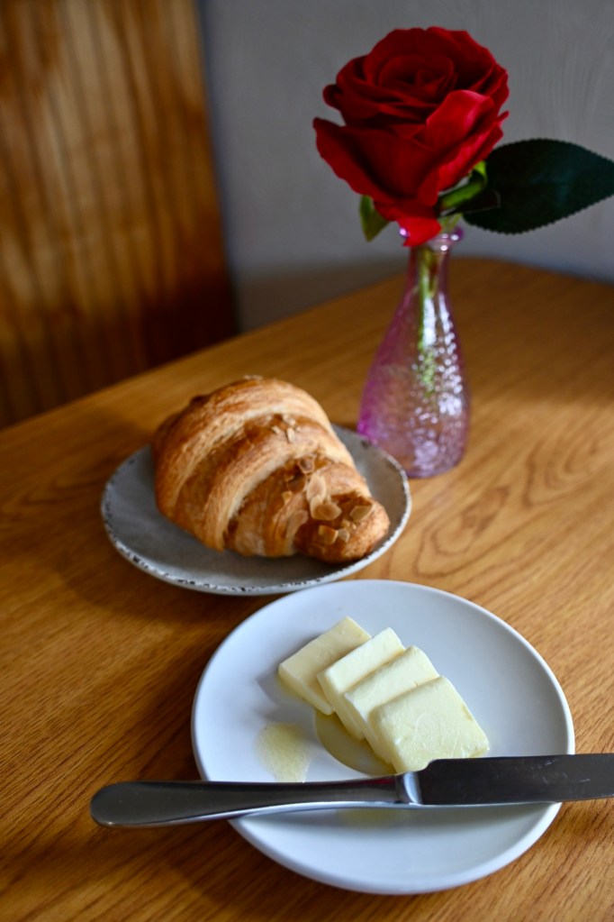 Almond croissant Amarin Chincoteague Virginia