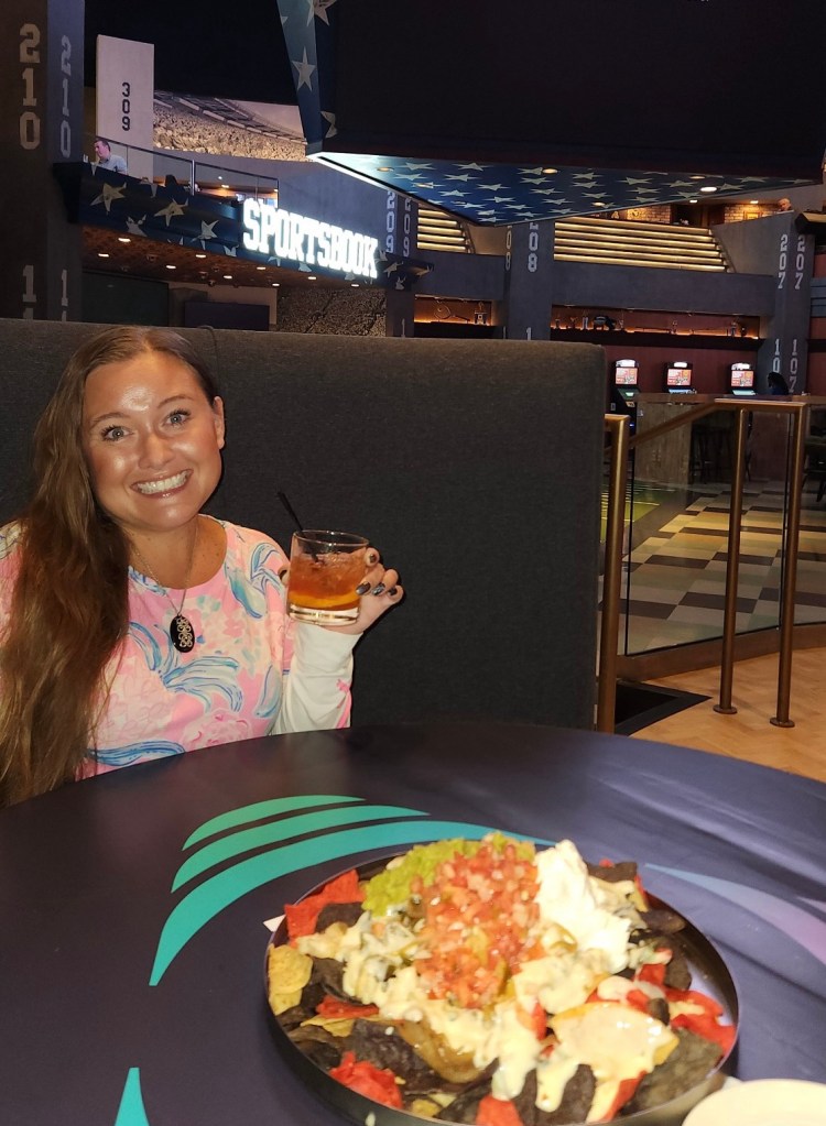 Eating at Sportsbook